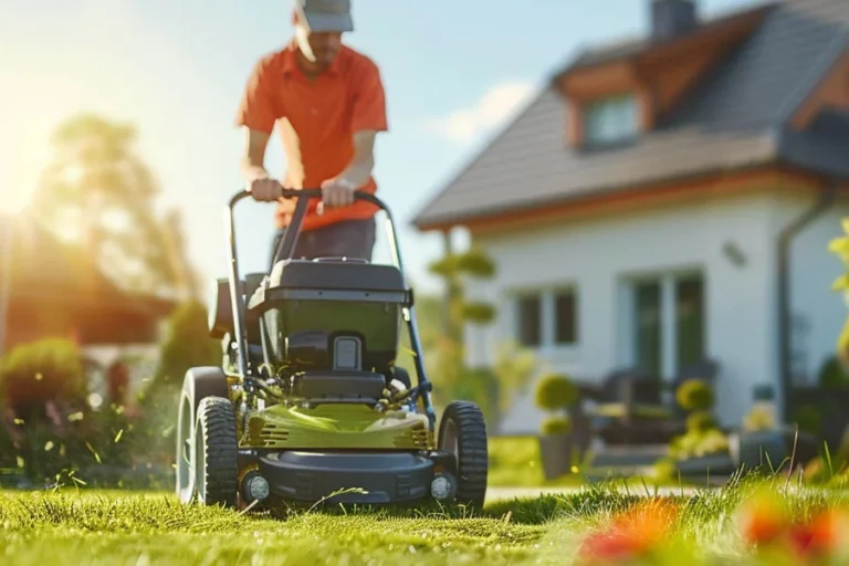 lawn cut machine